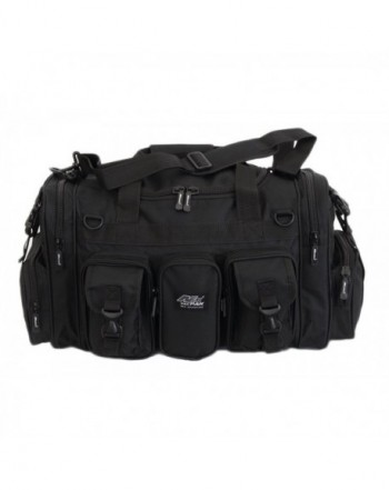 Mens Large 22&quot; Duffel Duffle Military Molle Tactical Gear Shoulder Strap Travel Bag - Black ...