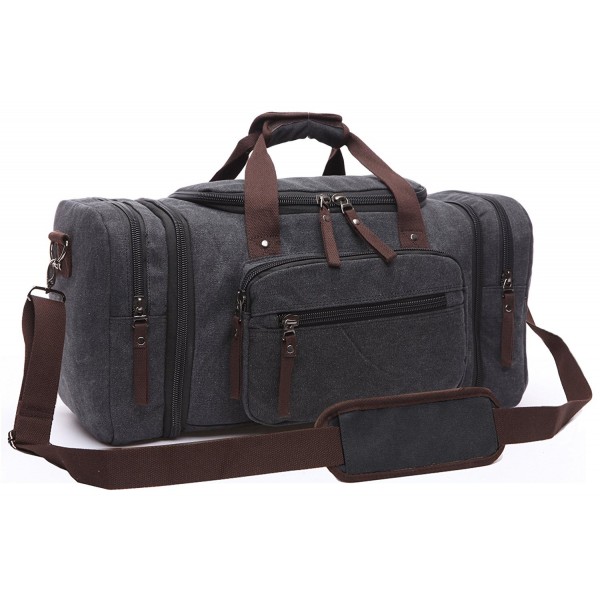 Canvas Duffel Bag Vintage Canvas Weekender Bag Travel Bag Sports Duffel ...