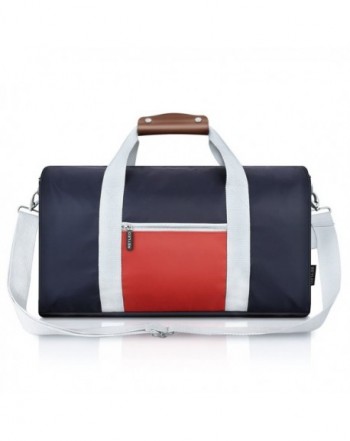 REYLEO Duffel Weekender Travel Leather