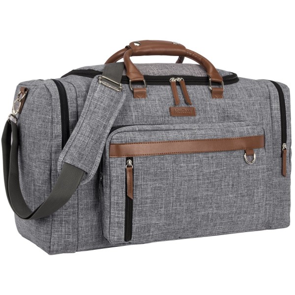 NiceEbag Waterproof Weekender Volleyball Grey Brown