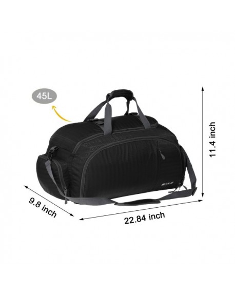 3-Way Travel Duffel Bag Backpack Travel Luggage Gym Sports Bag with ...