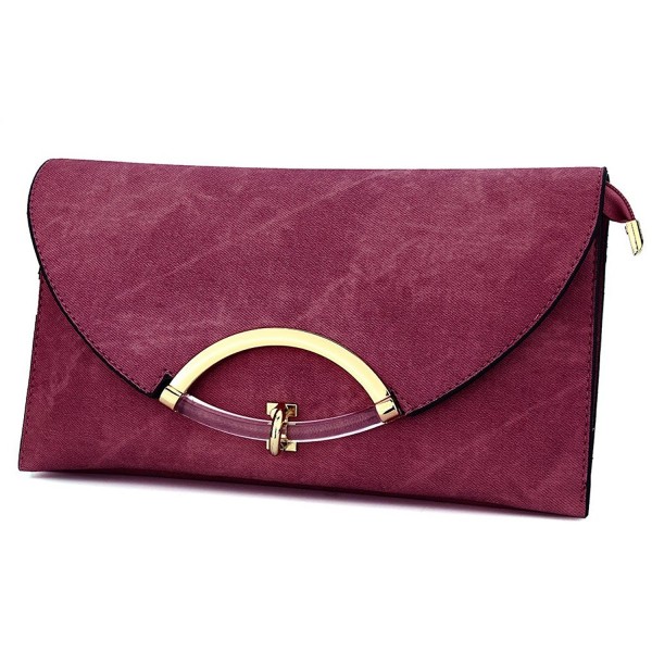 Leather Shoulder Messenger Envelope Adjustable