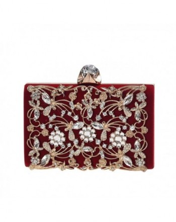 Womens Evening Clutch Wedding Handbag