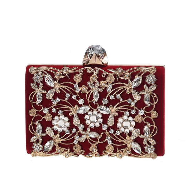 Womens Evening Clutch Wedding Handbag