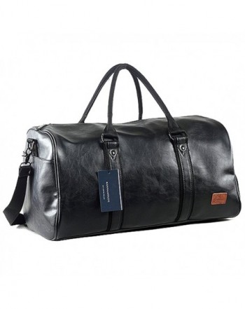 Leather Oversized Weekender Overnight Handbag