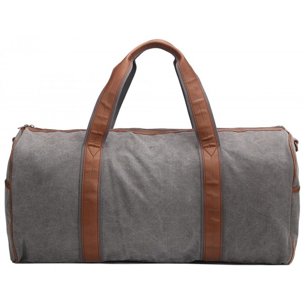Large Canvas Travel Duffel Bag For Mens Womens Overnight Weekend Bag ...