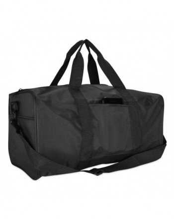 Nylon Square Duffle Bag Black