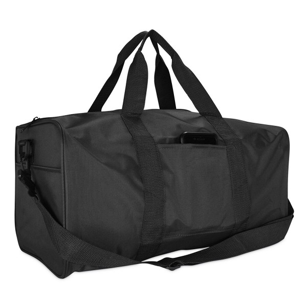 Nylon Square Duffle Bag Black