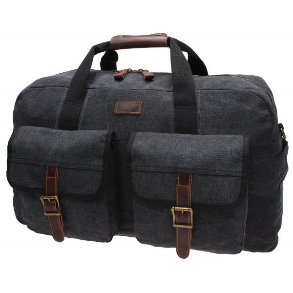 Extra Large Canvas Travel Bag Carry On Luggage Tote Handbag Multi ...