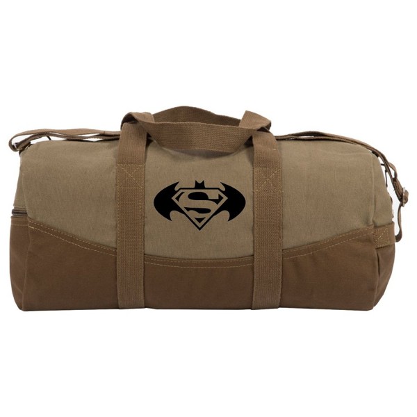 Batman Superman Round Duffle Bottom