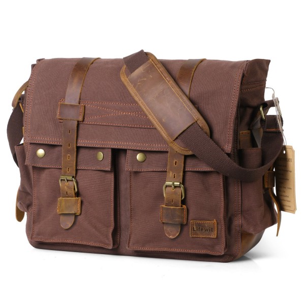 Lifewit Messenger Vintage Military Shoulder