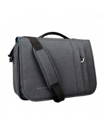 KROSER Briefcase Messenger Water Repellent Flapover