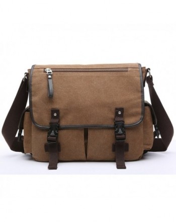 Toupons Canvas Messenger Shoulder Satchel