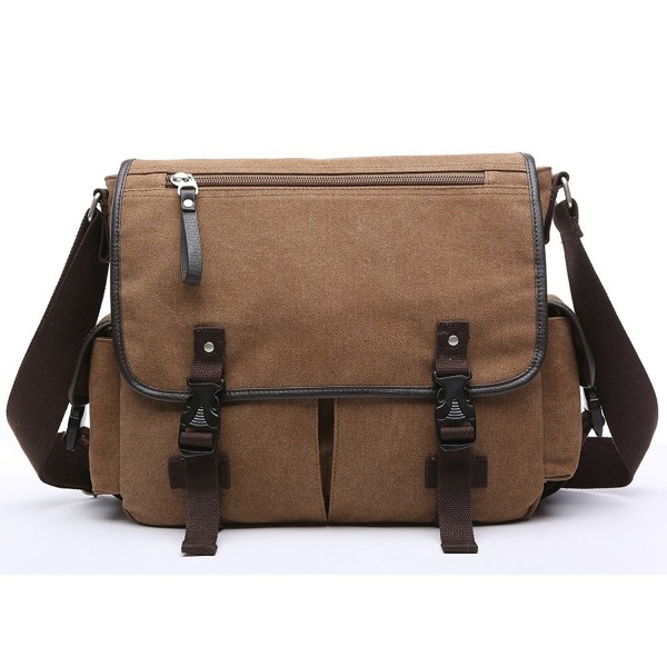 Toupons Canvas Messenger Shoulder Satchel