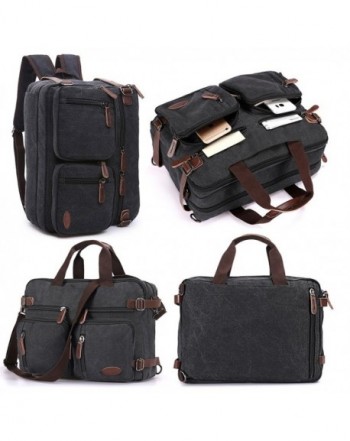 Vintage Backpack Messenger Convertible Briefcase