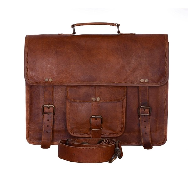 Komals Passion Leather Messenger briefcase