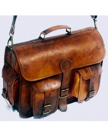 Leather Messenger Handmade Satchel 16X12X5