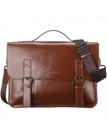 Banuce Vintage Briefcase Shoulder Messenger