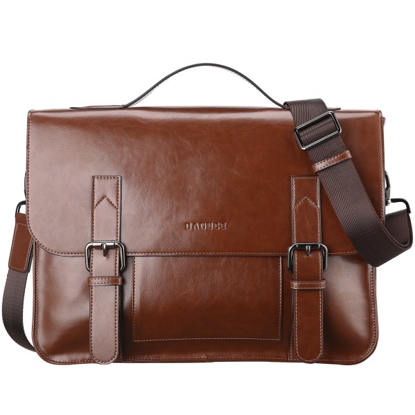 Banuce Vintage Briefcase Shoulder Messenger