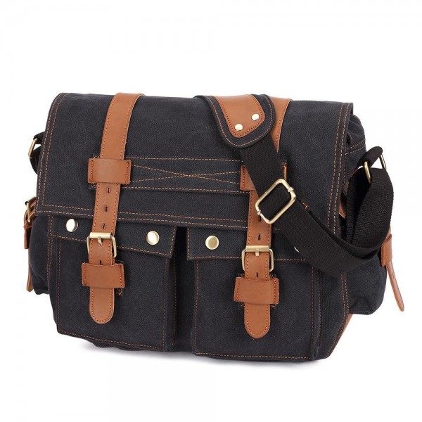 KLAREN%C2%AE Leather Handbag Messenger Shoulder