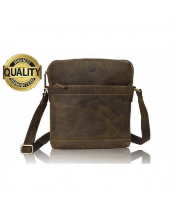 Natural Leather Satchel vintage leather