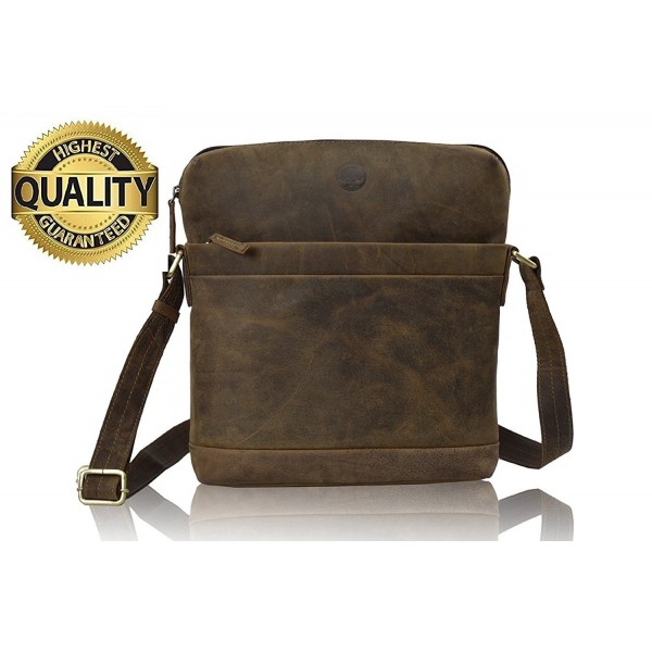 Natural Leather Satchel vintage leather