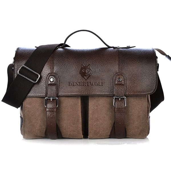 DesertWolf Premium Cotton Canvas Messenger