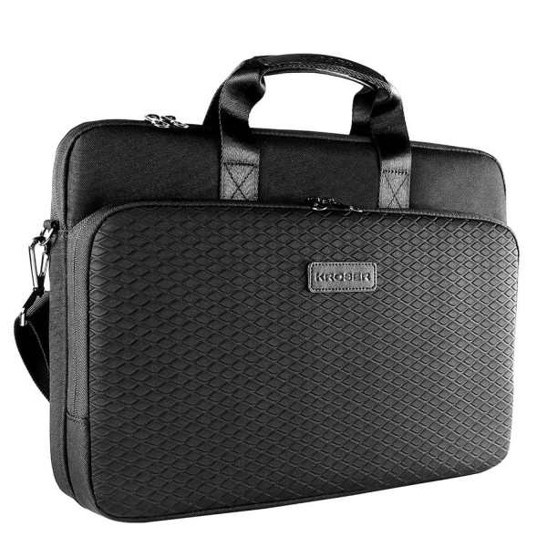 KROSER Briefcase Repellent Messenger Men Black