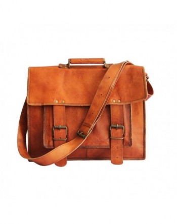 Inches Leather Cross body Messenger Laptop