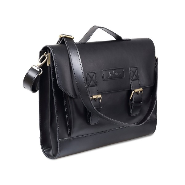 JAKAGO Leather Briefcase Shoulder Messenger