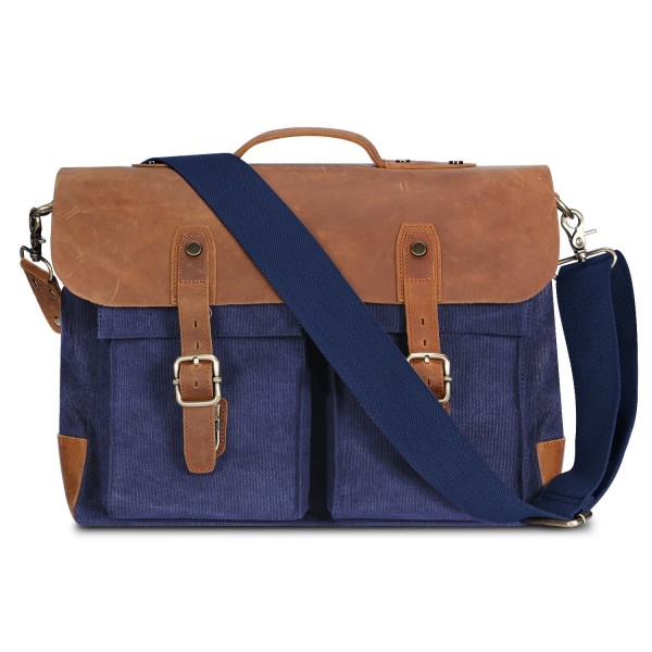 Messenger Plambag Leather Briefcase Crossbody