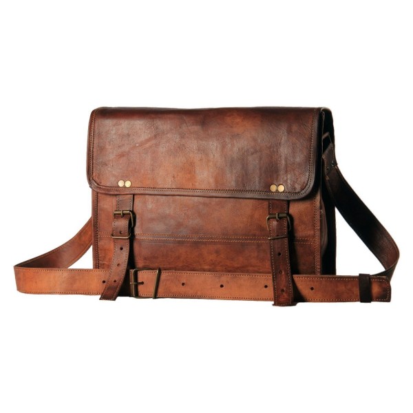 Aditya Leather Messenger Briefcase Satchel