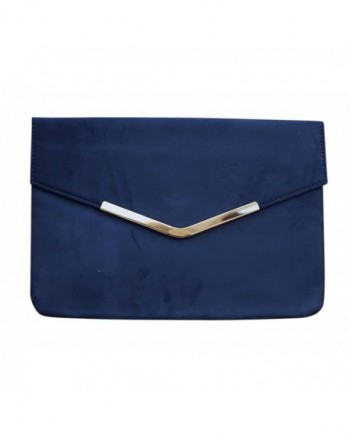 Chicastic Suede Envelope Clutch Purse