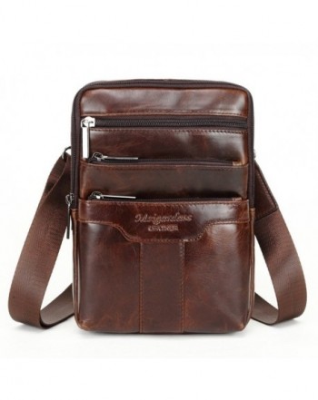 Langzu Genuine Messenger Shoulder Crossbody