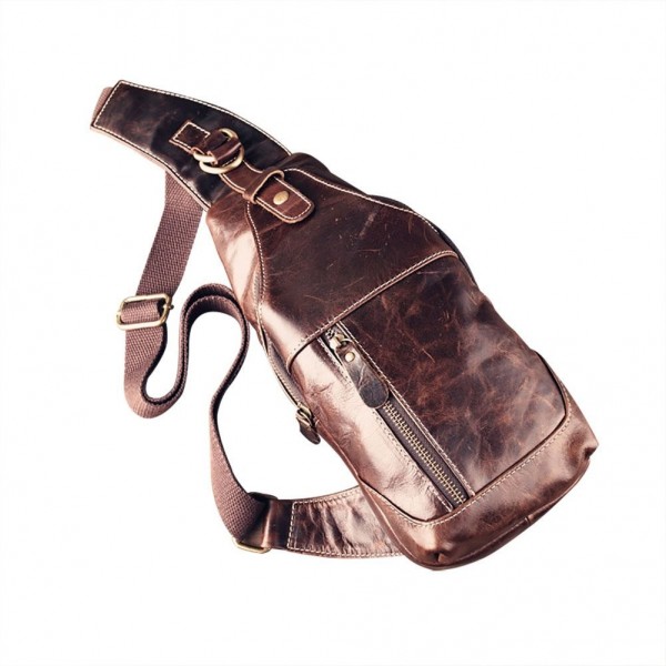 ZE Vintage Shoulder Unbalance Backpack