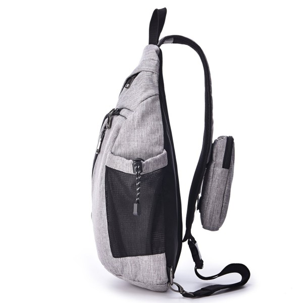 Sling Bag Canvas Travel Small Backpack Crossbody Shoulder Bag for Men ...