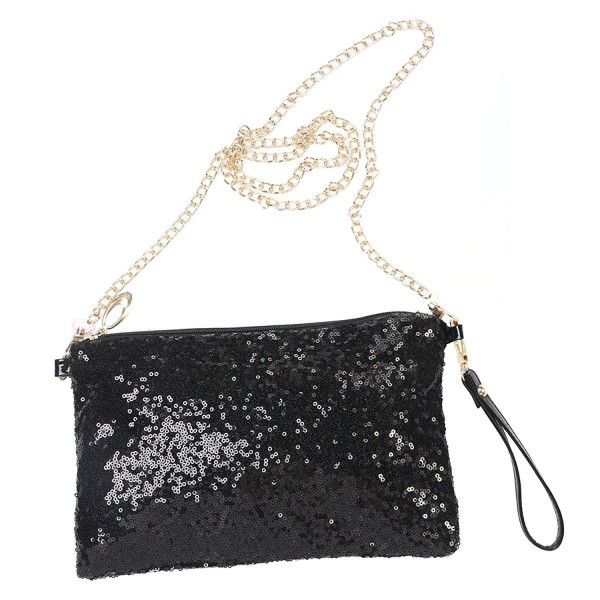 LUOEM Glitter Handbag Shoulder Evening LUOEM Glitter Handbag Shoulder Evening