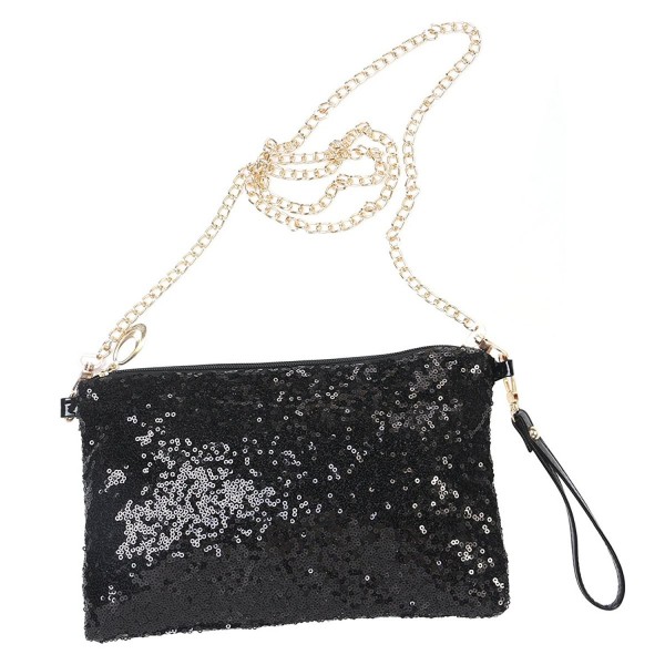 LUOEM Glitter Handbag Shoulder Evening