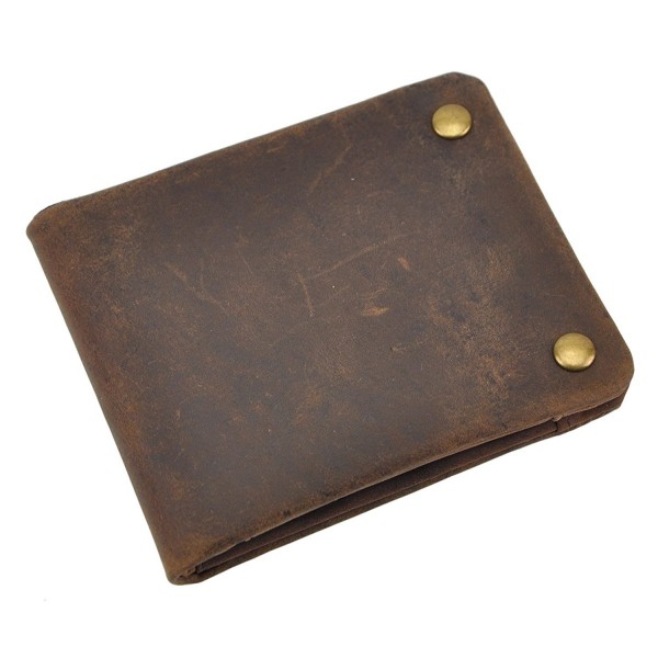 Leaokuu Genuine Leather Cowhide Bifold