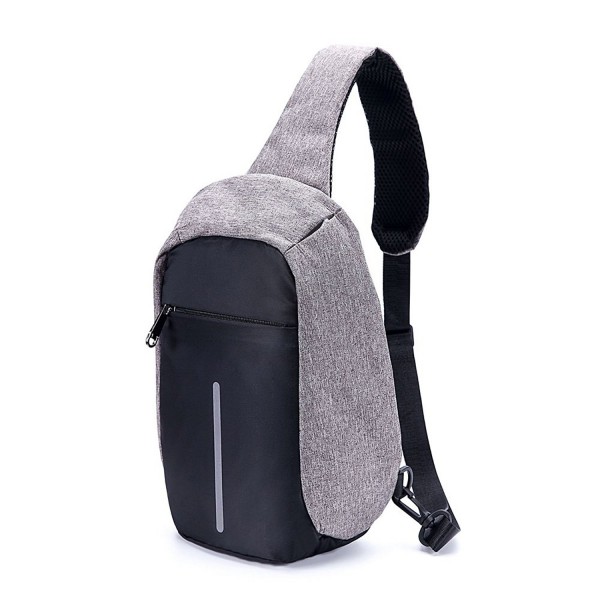 Sling Bag Crossbody Chest Shoulder Backpack for Men Women - CC188U04HYC
