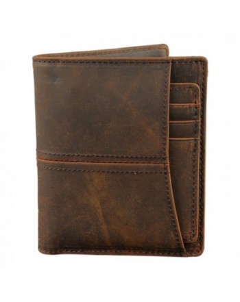 Leaokuu Genuine Leather Passcase Vertical