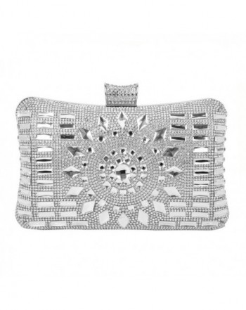 Rhinestone Diamante Evening Wedding Handbag