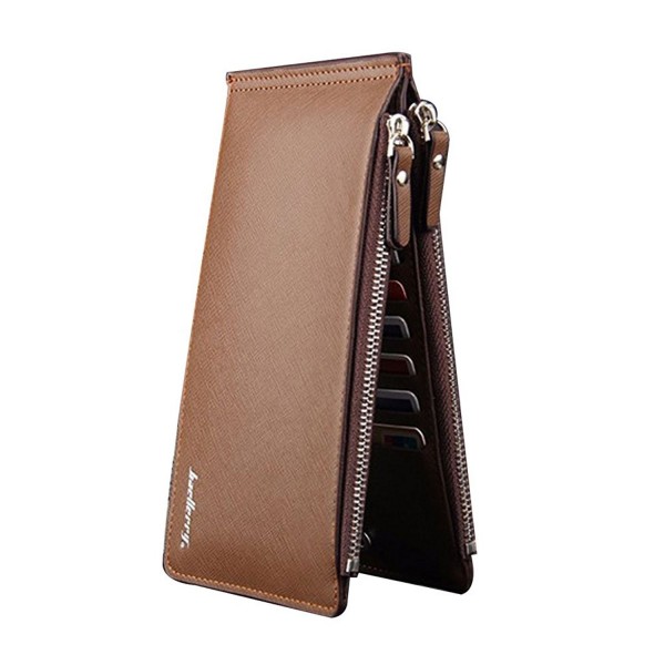 Wallets Multifunction Leather Zipper Clutch