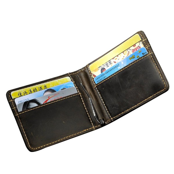 Leaokuu Genuine Leather Bifold Credit