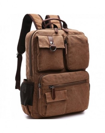 Yousu Canvas Backpack School Daypack