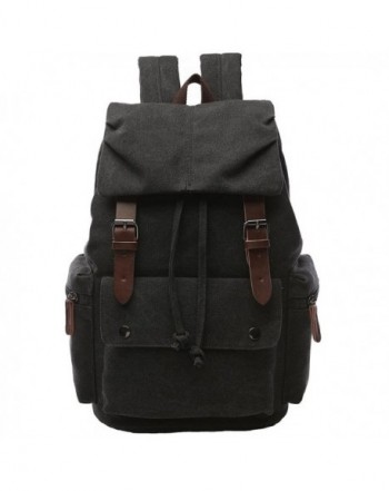 Yousu Vintage Canvas Backpack Rucksack