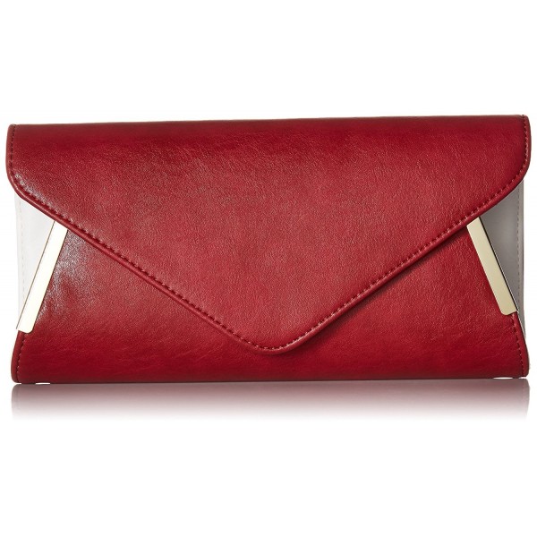 Leather Envelope Crossbody Detachable Shoulder