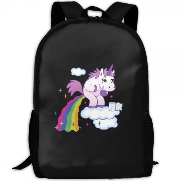 Unicorn Colorful Shoulder Backpacks Traveling