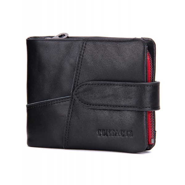 Contacts Genuine Leather Pocket Trifold
