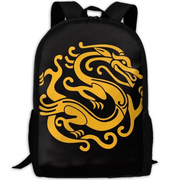 Dragon Shoulder Backpacks Traveling Fashion